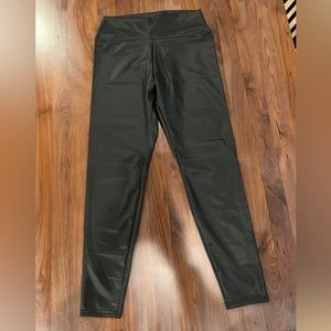 4 for $20 NWOT Faux Leather Leggings High Waist - Black - L